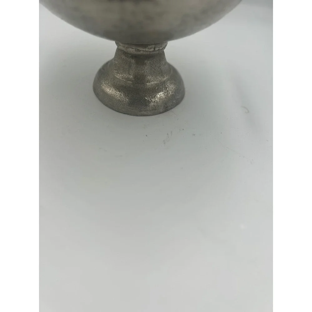 Vintage Champagne Bucket Duc de Lavoie Pedestal Chiller Silver Tone Handle #3